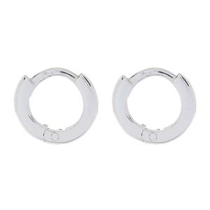 ARGENTO VIVO STERLING SILVER Huggie Earings